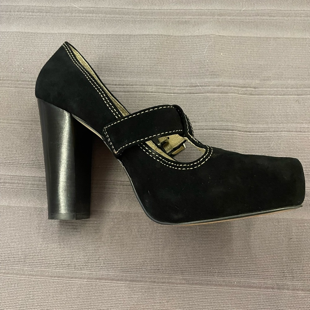 Michael Kors Annabel T-Strap 8.5, Black - Picture 9 of 9